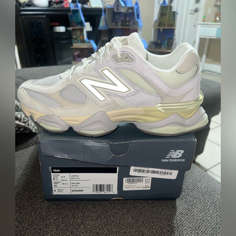 New Balance Grey Lifestyle Sneakers